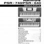 Yamaha PSR740 PSR-740 Service Manual