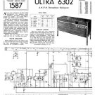Ultra 6302 Radiogram Repair Schematics etc