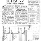 Ultra 77 Vintage Wireless Repair Schematics etc