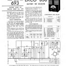 Ekco B38 B-38Technical Repair Schematics etc