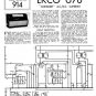 Ekco ConsortTechnical Repair Schematics etc