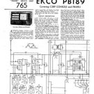 Ekco PB189U PB-189UTechnical Repair Schematics etc