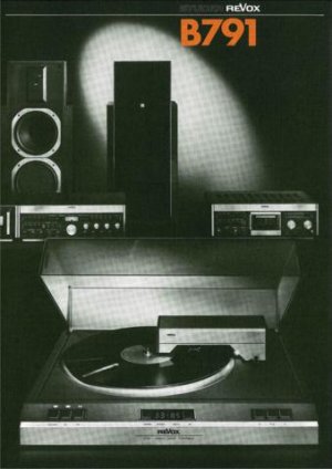 Revox B791 B-791 Operating Guide