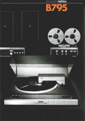 Revox B795 B-795 Operating Guide