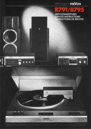 Revox B795 B-795 Service Manual