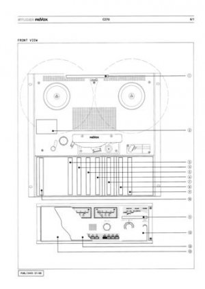 Revox C270 C-270 Service Manual