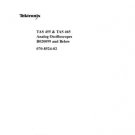 Tektronix TAS455 TAS-455 Below B02 Service Manual