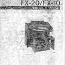 Yamaha FS70 FS-70 Service Manual