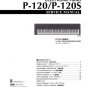 Yamaha P120 P-120 Service Manual