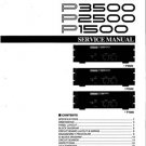 Yamaha P1500 P-1500 Service Manual