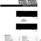Yamaha P2250 P-2250 Service Manual