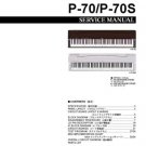 Yamaha P70 P-70 Service Manual