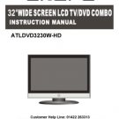 Akura ATLDVD3230W-HD  Television Operating Guide