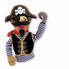 Melissa & Doug Pirate NEW 17" Puppet Captain Hook