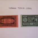 Lebanon *J29-30