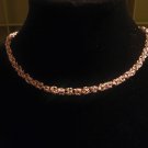 Classic weave BDSM inspired collar or necklace