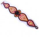 STRAWBERRY FLAMES Handmade Bracelet