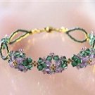 Unique Violet Bracelet