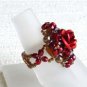 Handmade Beaded Carmen Rose Ring