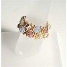 Handmade Beaded Netted Ring