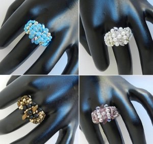 Handmade Beaded Khloe Ring