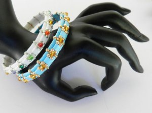 Handmade Tiara Tila Bangle