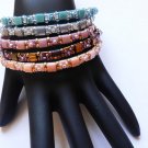 1 Handmade Beaded Zoe-Tila Bangle