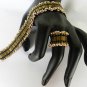 Handmade Beaded Little Bo Peep Bracelet and Ring