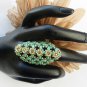 1 Handmade Beaded Polygon Daisy Ring