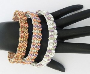 1-Handmade Beaded Xanadu Bangle