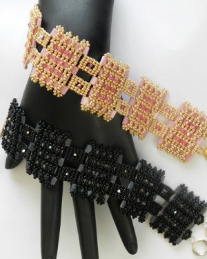 1-Handmade Beaded Eclipse Bracelet
