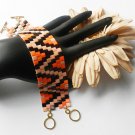 Handmade Beaded Tila Bracelet