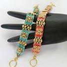 1- Handmade Tila Tiles Bracelet