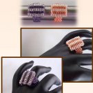 1- Handmade Beaded Mini Blockbuster Ring