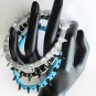 1- Handmade Beaded Spike Tila Bangle