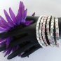 1- Handmade Beaded Six Pack Bracelet