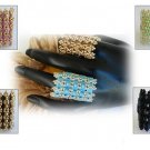 1- Handmade Beaded Eclipse Ring