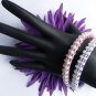 1- Handmade Beaded Zip Zap Bangle