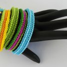 1- Handmade Beaded Tutti Fruity Bangle