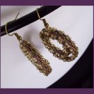 1- Handmade Beaded Turkish Delight Earrings