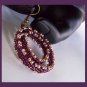 1- Handmade Beaded Turkish Delight Earrings