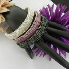 1- Handmade Beaded Selene Bangle