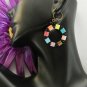 1- Pair Handmade Beaded Twin Bead Earrings