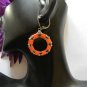 1- Pair Handmade Beaded Twin Bead Earrings