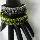 1- Handmade Beaded Jeeper Creeper Bangle