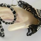 1- Pair Handmade Beaded Zoe Earrings