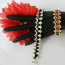 1- Handmade Beaded Jester Tila Bracelet