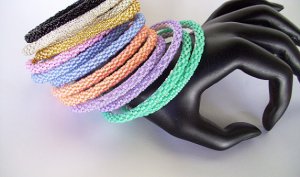 1- Handmade Beaded Dangle Your Bangle