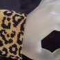 Handmade Beaded Animal Instinct Single Peyote Cuff Bracelet