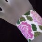 Handmade Garden Peyote Bracelet Cuff